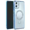 Samsung Galaxy A07 4g Joke Simli Magneticsafe Kılıf - Mavi