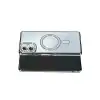 Samsung Galaxy A07 4g Joke Simli Magneticsafe Kılıf - Siyah