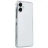 Samsung Galaxy A07 4g Razer Lensli Silikon - Gümüş