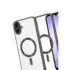 Samsung Galaxy A07 Kross Magneticsafe Kapak - Siyah