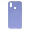 Samsung Galaxy A10s Kılıf Nano İçi Kadife Silikon - Lila