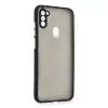Samsung Galaxy A11 Kılıf Montreal Silikon Kapak - Lacivert