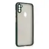 Samsung Galaxy A11 Kılıf Montreal Silikon Kapak - Yeşil