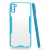Samsung Galaxy A11 Kılıf Platin Silikon - Mavi