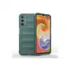 Samsung Galaxy A14 4g Kılıf Optimum Silikon - Koyu Yeşil