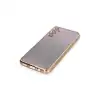 Samsung Galaxy A14 4g Kılıf Razer Lensli Silikon - Gold
