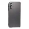 Samsung Galaxy A14 4g Kılıf Razer Lensli Silikon - Gümüş