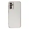 Samsung Galaxy A14 4g Kılıf Volet Silikon - Beyaz