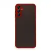 Samsung Galaxy A15 4g Kılıf Montreal Silikon Kapak - Kırmızı