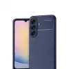 Samsung Galaxy A17 5g Auto Focus Karbon Kapak - Lacivert