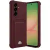 Samsung Galaxy A17 5g Kelvin Kartvizitli Silikon - Bordo