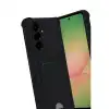 Samsung Galaxy A17 5g Kelvin Kartvizitli Silikon - Siyah