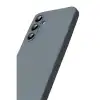Samsung Galaxy A17 5g Nano İçi Kadife Silikon - Gri