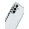 Samsung Galaxy A17 5g Razer Lensli Silikon - Gümüş
