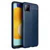 Samsung Galaxy A22 Kılıf Auto Focus Kapak - Lacivert