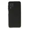 Samsung Galaxy A22 Kılıf First Silikon - Siyah