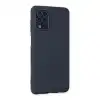 Samsung Galaxy A22 Kılıf Lansman Glass Kapak - Lacivert
