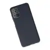 Samsung Galaxy A22 Kılıf Lansman Glass Kapak - Lacivert