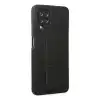 Samsung Galaxy A22 Kılıf Mega Standlı Silikon - Siyah