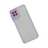 Samsung Galaxy A22 Kılıf Montreal Silikon Kapak - Mor