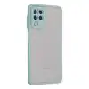 Samsung Galaxy A22 Kılıf Montreal Silikon Kapak - Turkuaz