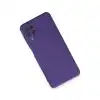Samsung Galaxy A22 Kılıf Nano İçi Kadife Silikon - Mor