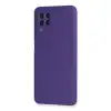 Samsung Galaxy A22 Kılıf Nano İçi Kadife Silikon - Mor