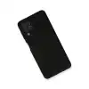 Samsung Galaxy A22 Kılıf Nano İçi Kadife Silikon - Siyah