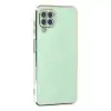 Samsung Galaxy A22 Kılıf Volet Silikon - Açık Yeşil
