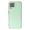 Samsung Galaxy A22 Kılıf Volet Silikon - Açık Yeşil
