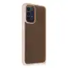 Samsung Galaxy A23 4g Kılıf Elegant Kapak - Pudra