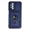 Samsung Galaxy A23 4g Kılıf Pars Lens Yüzüklü Silikon - Lacivert