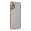 Samsung Galaxy A23 4g Kılıf Razer Lensli Silikon - Gold