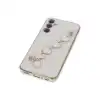 Samsung Galaxy A24 4g Kılıf Esila Silikon - Beyaz