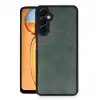 Samsung Galaxy A25 5g Kılıf Aras Deri Kapak - Koyu Yeşil