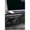 Samsung Galaxy A25 5g Kılıf Pars Lens Yüzüklü Silikon - Siyah