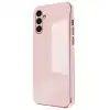 Samsung Galaxy A25 5g Kılıf Volet Silikon - Pembe