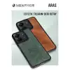 Samsung Galaxy A26 Kılıf Aras Deri Kapak - Siyah