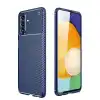Samsung Galaxy A26 Kılıf Auto Focus Karbon Kapak - Lacivert