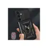 Samsung Galaxy A26 Kılıf Pars Lens Yüzüklü Silikon - Yeşil