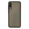 Samsung Galaxy A30s Kılıf Montreal Silikon Kapak - Siyah