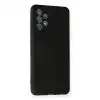 Samsung Galaxy A32 Kılıf Nano İçi Kadife Silikon - Siyah