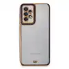 Samsung Galaxy A33 5g Kılıf Liva Lens Silikon - Mavi