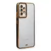 Samsung Galaxy A33 5g Kılıf Liva Lens Silikon - Siyah