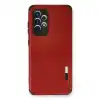 Samsung Galaxy A33 5g Kılıf Loop Deri Silikon - Kırmızı