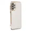 Samsung Galaxy A33 5g Kılıf Volet Silikon - Beyaz