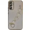Samsung Galaxy A34 5g Kılıf Esila Silikon - Pudra