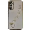 Samsung Galaxy A34 5g Kılıf Esila Silikon - Pudra