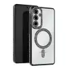 Samsung Galaxy A35 5g Joke Simli Magneticsafe Kılıf - Siyah