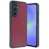 Samsung Galaxy A35 5g Kılıf Aras Deri Kapak - Bordo